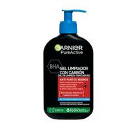 GARNIER PURE ACTIVE GEL LIMPIADOR CON CARBÓN ANTI PUROS NEGROS 250 ML