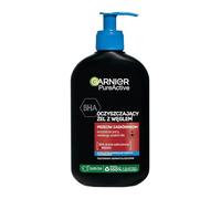 Garnier Pure Active - Gel limpiador de puntos negros, ácido BHA y carbono, 250 ml