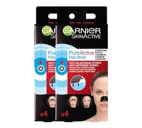 Garnier Pure Active Nose tiras de carbón contra espinillas 2 x 4 unidades