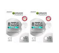 GARNIER Pure Active - Parche de botón - Juego de 2 x 22 - Reduce la apariencia de botones en 8 H* - Clínicamente probado - Invisible & Ultrafino - Tecnología Hidrocoloide - Vegano & Cruelty-Free