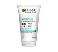 Garnier Pure Activo 3-en-1 de lavado / Scrub / Mascarilla 150 ml (el embalaje puede variar)