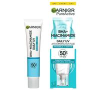 Garnier Pureactive Bha + Niacinamida Diario UV SPF50 + Anti Mancha Fluido 40ml