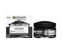Garnier PureActive Crema Hidratante Matificante AH BHA con Carbón, 50ml | Textura Ultraligera, Hidratación 48H, Acabado Mate, Niacinamida, Carbón, Rápida Absorción, Textura no Pegajosa, PureActive