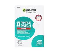 Garnier PureActive Pimple Patches Ultra Parches ultragrueso de 420 micrones con Tecnología Hidrocoloide, reduce granitos maduros en 8 horas. Dos Tamaños x 22