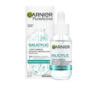 Garnier PureActive Salicylic 7-Day Clinical Sérum AntiImperfecciones, 30 ml | 7% Niacinamida, Glicerina, Ácido Láctico, Ácido Salicílico y Centella Asiática. Reduce Imperfecciones Piel Sensible en 7 Días