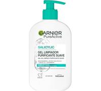 Garnier PureActive Salicylic Gel Purificante Suave con Niacinamida, 250ml | Elimina Las Impurezas de La Piel, Protege La Barrera Cutánea, con Arcilla y Ceramidas, PureActive