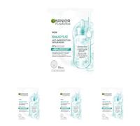 Garnier PureActive Salicylic+ Tissue Mask 28g (Paquete de 4)