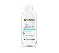 Garnier salicílico micelar líquido con ácido salicílico para pieles grasas propensas al acné, 400 ml