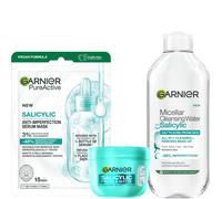 Garnier Salycilic Fresh & Matte 3-Step Bundle