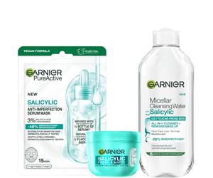 Garnier Salycilic Fresh & Matte 3-Step Bundle