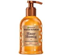 Garnier Sérum reparador para cabello con miel de acacia para un mayor brillo y suavidad, protección contra el calor hasta 230 °C, tesoros de miel, 1 x 115 ml