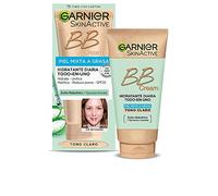 GARNIER Skin Active - BB Cream (para pieles mixtas a grasas, con SPF 25, Ácido Hialuronico, Extracto de Aloe Vera y Pigmentos Minerales, Hidrata, Unifica, Corrige e Ilumina) Tono claro - 50 ml