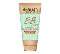 GARNIER Skin Active - Crema antiedad BB - Cuidado perfecto todo en 1 - reafirma e hidrata - SPF 25 - Ácido hialurónico y aloe vera - Vegano & Cruelty Free - Todos los tipos de piel - Tinte medio