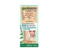 GARNIER Skin Active - Crema BB - Cuidado perfeccionado todo en 1 - Uniforme, mate e hidrata, SPF 25, ácido hialurónico y aloe vera, vegano y cruelty free, para pieles mixtas a grasas