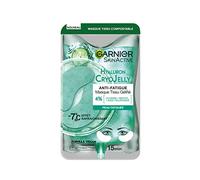 GARNIER Skin Active - Parches para ojos con gel Hyaluron Cryo Jelly - Antifatiga y refrescante - Glicerina, mentol y ácido hialurónico - Vegano & Cruelty Free - Piel cansada