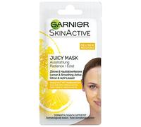 Garnier - Skin Active Rescue Mask, Mascarilla Facial Iluminadora con Limón y Activo Alisador