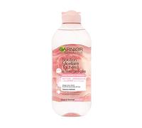 GARNIER Skin Active - Solución Micelar Todo En 1 - Limpia, desmaquillante, & Reavive L'Brillo - Micelas & Agua de Rosa - Vegano & Cruelty Free - Cara, Ojos, Labios - Piel opaca y Sensible - 400 ml