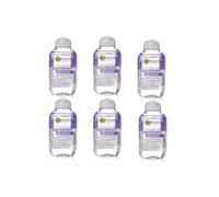 Garnier Skin Naturals micela Lavado Agua para eliminar de ojos Make Up 2 en 1 - ABSC hmink Medio Para impermeable Maquillaje, con natural Arginina, 6 x 125 ml