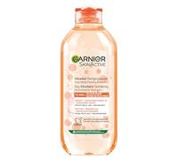 Garnier SkinActive - Agua de limpieza micelar con exfoliante suave todo en 1, con 1% de PHA y ácido glicólico, 400 ml