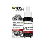 Garnier Skinactive Aha + Bha Charcoal Serum Facial, 30 ml