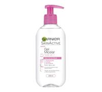 Garnier SkinActive Gel Micelar Todo en Uno para Piel Normal, 200ml | Piel Normal, Limpia y Desmaquilla en Un Gesto, Tecnología Micelar, Textura en Gel, Uso Diario, SkinActive