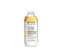 Garnier - SkinActive - Solution Micellaire Biphase Tout en Un - Tous Types de Peaux Même Sensibles - Format 400 ml