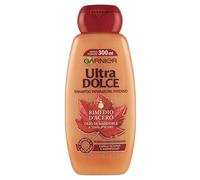 Garnier Ultra Dolce Shampoo Olio di Mandorle e Linfa d'Acero, per Capelli Sciupati e Danneggiati, 300ml