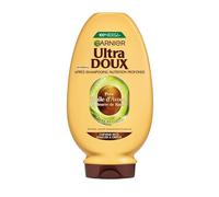 Garnier Ultra Doux - Acondicionador para cabello seco y rizado, con aceite de aguacate y manteca de karité, textura cremosa y cremosa, 250 ml, para hombre y mujer