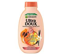 Garnier Ultra Doux - Champú desenredante de vainilla, 300 ml