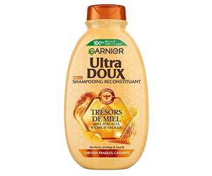 Garnier Ultra Doux Champú Schatz, Miel, 300 ml