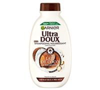 Garnier Ultra Doux Champú Suavizante Leche de Coco, 300 ml