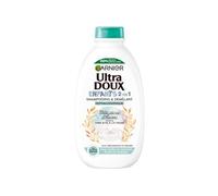 Garnier Ultra Doux Delicatesse d'Haine - Champú y desenredante 2 en 1 para niños - Cabello y cuero cabelludo delicado - con leche orgánica de avena y crema de arroz - Hipoalergénico - 300 ml