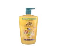 Garnier Ultra Suave Champô Óleo de Abacate e Manteiga de Carité - Nutrição Intensa para Cabelos Secos e Frisados - 1 Litro