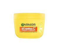 Garnier Vitamina C Fresh and Bright, crema de sorbete hidratante antimanchas, textura fresca y ultraligera, con niacinamida y vitamina C, fórmula vegana, 85 ml