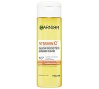 Garnier Vitamina C Glow Booster Liquid Care - Fluido facial con niacinamida y ácido salicílico para una tez radiante y uniforme, refuerzo instantáneo de la humedad, vegano, 120 ml