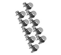 Garosa 10 Abrazaderas de Manguera de Acero Inoxidable, Clips de Tubo Ajustables para Mangueras de Aire y Agua, Material 304, Diámetro de 6-20 Mm para Automoción y Plomería (7-9 mm)