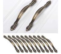 Garosa 10 Uds., Tirador de cajón de para Puerta de Muebles, Tirador de herrajes para gabinete, Tirador de herrajes para Cocina, Tirador de herrajes para Muebles, Tirador de Puerta