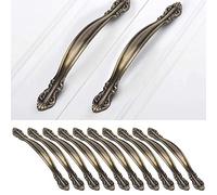 Garosa 10 Uds., Tirador de cajón de para Puerta de Muebles, Tirador de herrajes para gabinete, Tirador de herrajes para Cocina, Tirador de herrajes para Muebles, Tirador de Puerta