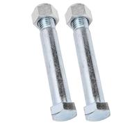 Garosa 2 Piezas Pasador de Excavadora Pasador de Enlace de Acero Al Manganeso de 25 Mm Pasador de Conexión de Accesorios de Retroexcavadora con un Alcance de 120 Mm para Reemplazar
