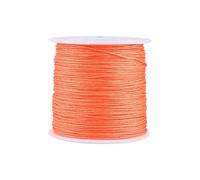 Garosa 20 Colores 100M x 0.8mm Rattail Satén Nylon Trim Cord Nudo Chino para Collar Pulsera Abalorios Rattail Satin Nylon Trim Cord Nylon Chinese Nudo Cordtail Ratón Macrame Shamballa Hilo