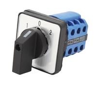 Garosa 220VDC 380VAC Cambio Universal Selector Selector 3 Posición Interruptor de Transferencia Manual de Fuente Dual para el Control del Motor Control Inverso