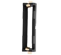 Garosa 2Pcs Soporte Batería 18650, Caja Contenedor 3.7V para SMD, Resistente Alta Temperatura, Negro, Accesorio para Fuente Alimentación y Almacenamiento 18650