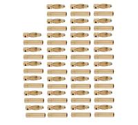 Garosa 30 Pares Conector de Batería Chapado en Oro Macho Hembra para Baterías de Litio RC Drones Motor Eléctrico