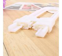 Garosa 4 UNIDS Cerraduras de Puerta de Gabinete en Forma de U Cerraduras a Prueba de Niños Gabinetes Cajones Nevera Sin Taladro Pestillos de Seguridad para Bebés para Puertas Dobles