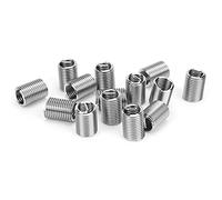 Garosa 50 Piezas de Insertos Roscados Helicoidales, SUS304, Juego de Insertos de Reparación de Roscas de Alta Resistencia, Juego de Vasos Circulares en Espiral, M8 X 1,25, Ideal para Reparación de