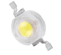 Garosa 50 Uds. SMD 1W Cuentas de Lámpara LED Blanca Cálida, Chip de Luz de Aluminio para Foco con bajo Consumo de Energía 50000 Horas de Vida útil (Blanco frío)