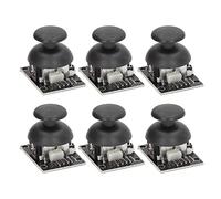 Garosa 6 Juegos de Módulo de Sensor de Joystick KY-023 XY Reemplazo de Controlador de Juego de Doble Eje para Control Remoto de Robot