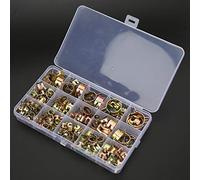 Garosa Abrazadera de Manguera, Revestimiento de Zinc de Color, Cierre de Resorte para Tubo de Agua, Tubo de Aire de 6-22 Mm, Ideal para Aplicaciones Automotrices y de Plomería