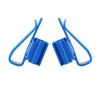 Garosa Abrazadera de Tubo del Tanque de Peces de Plástico Ajustable, Soporte de Manguera para Tubería de Agua de 8-16mm, Manguera de Aire, de Montaje para Acuario, 2 uds.