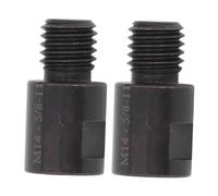 Garosa Adaptador de Amoladora Angular, Kit de Conversión de Acero de Aleación de 2 Piezas, Conector de Rosca Estadounidense para Brocas y Pulidoras, Compatible con Amoladoras Angulares y Pulidoras